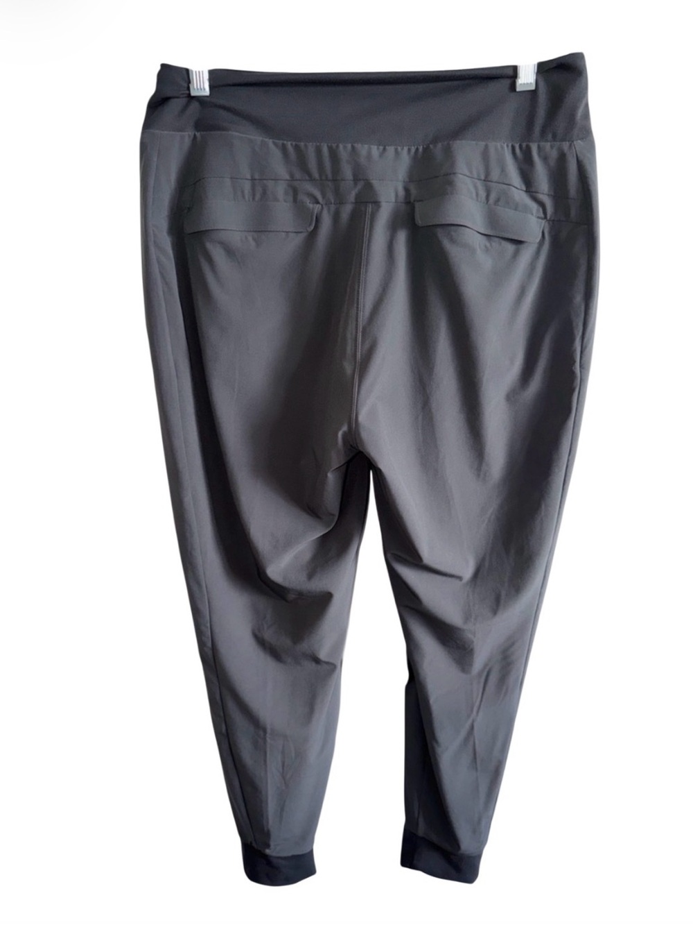 ATHLETA Women's Soho Jogger Pant LINED Size 8 Dark Gray Zipper Pockets 907899 - Picture 4 of 14